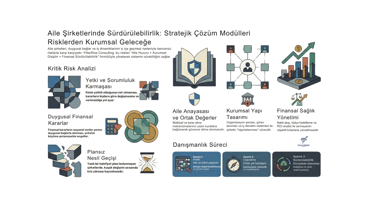 Aile Şirketleri Yönetim Danışmanlık Süreçlerimiz